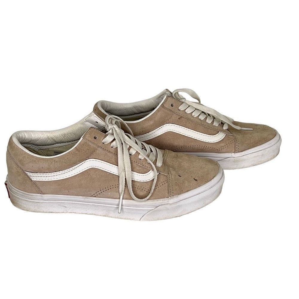 VANS Old Skool Pig Suede Shadow Grey & White 8.5 WMNS